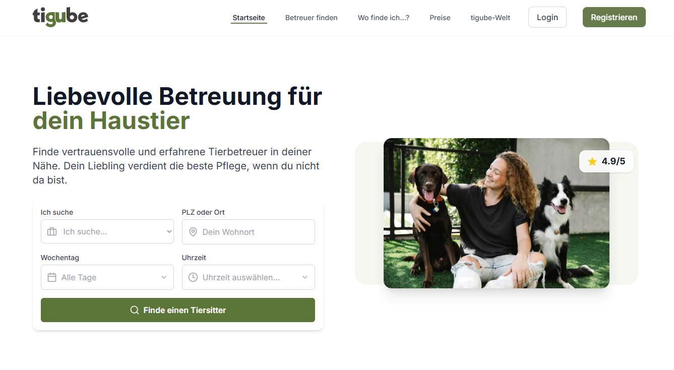 tigube - Tierisch gut betreut